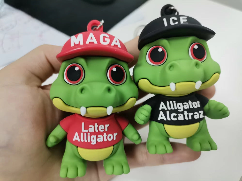 Alligator Keychain